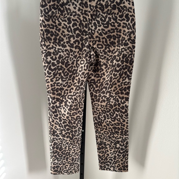 Free People Leopard Print High-Waisted Pants - Picture 3 of 3